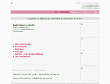 Tablet Screenshot of aktiveservice.com